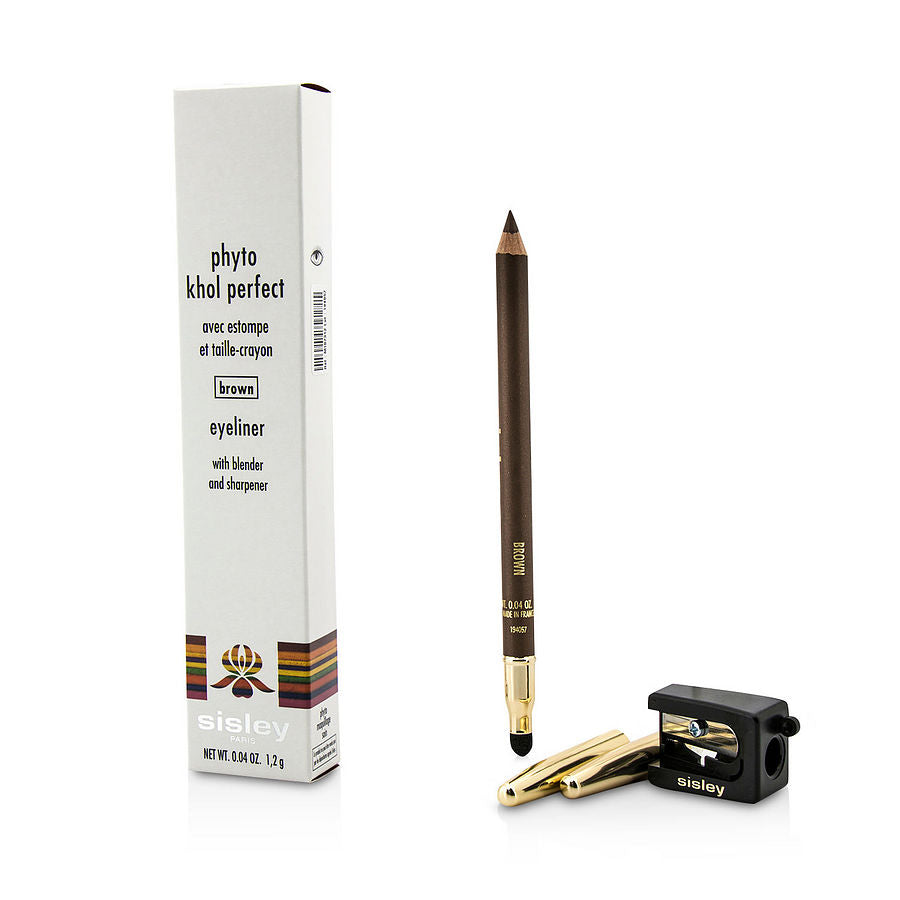 Sisley phyto khol perfect eyeliner (with blender and sharpener) - # brown 1.2g/0.04oz