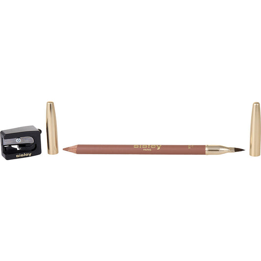 Sisley phyto levres perfect lipliner with lip brush and sharpener - #1 nude 1.2g/0.04oz