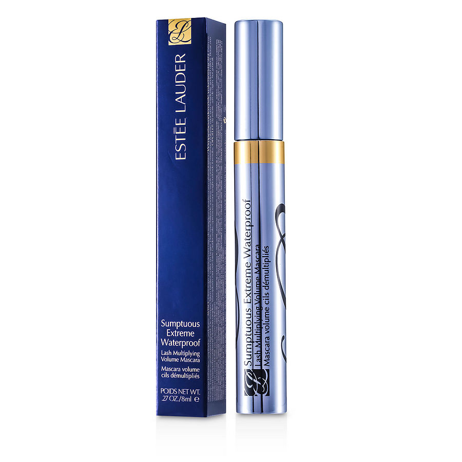 Estee Lauder sumptuous extreme waterproof lash multiplying volume mascara - # 01 extreme black  8ml/0.27oz