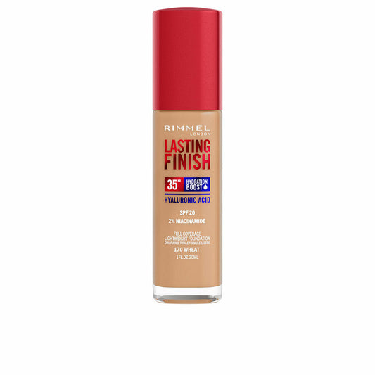 Liquid Make Up Base Rimmel London Lasting Finish Nº 200 Soft Beige Spf 20 30 ml